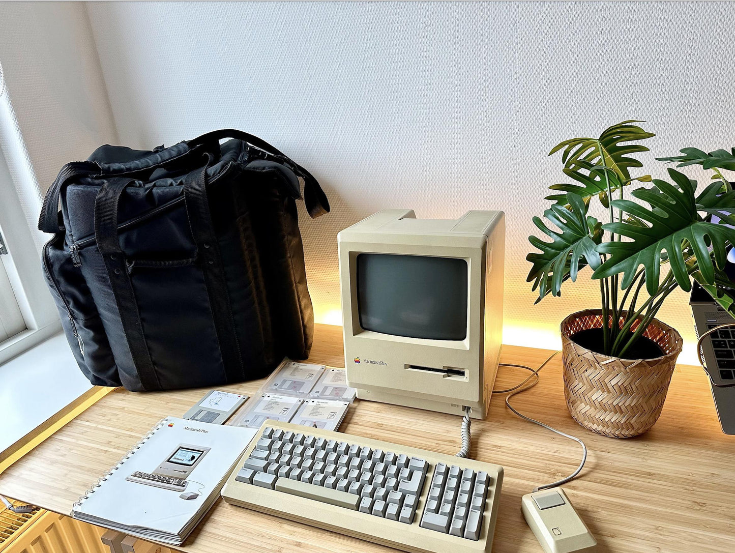 Apple Macintosh Plus Vintage Set with Accessories