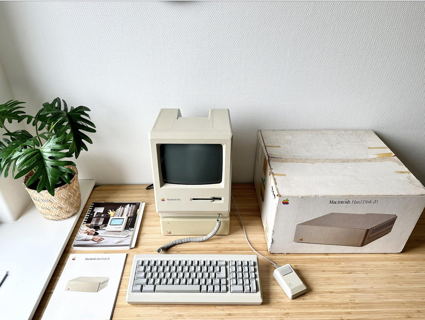 Apple Macintosh Plus with Hard disk 20