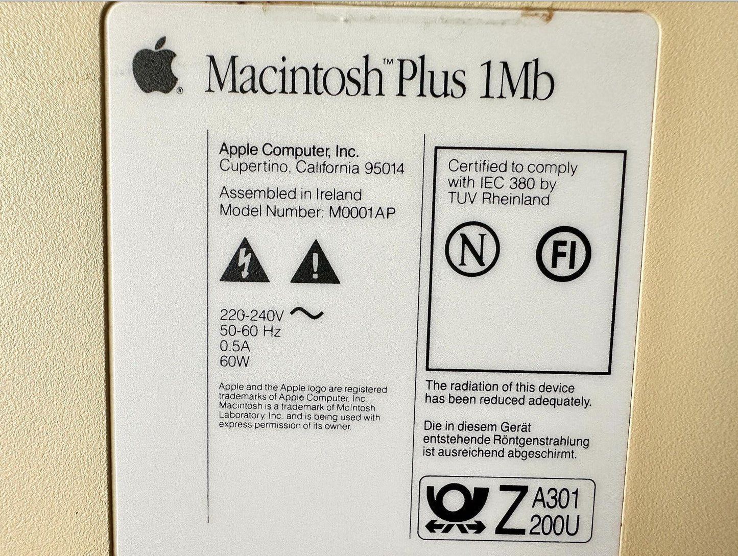 Apple Macintosh Plus