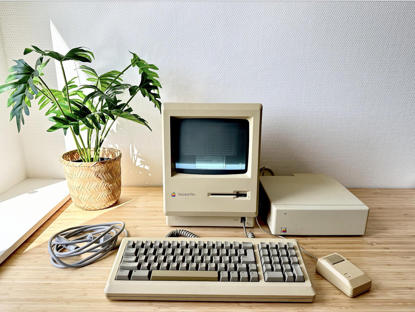 Vintage Apple Macintosh Plus 1984